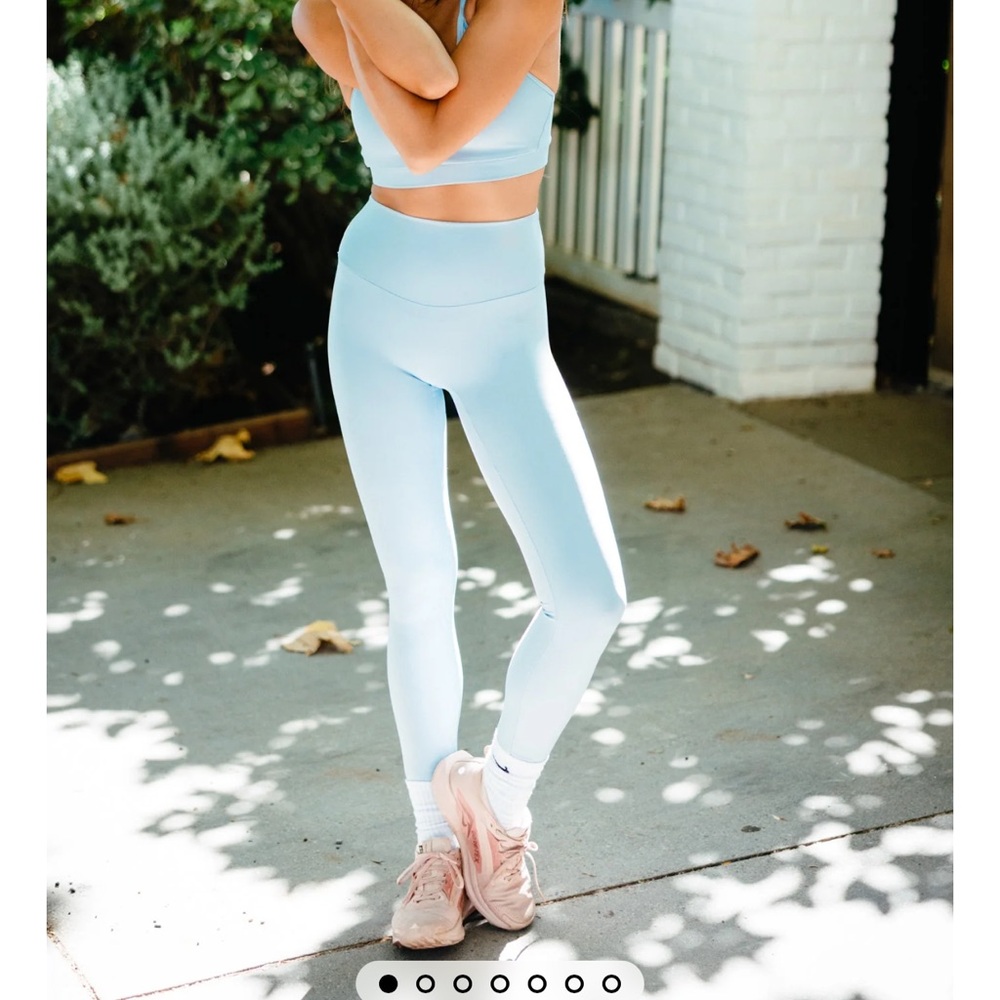 Skatie Kiki Baby Blue High-Waist Leggings